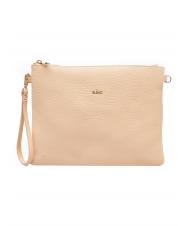 LESAC BORSA IN PELLE DOLLARO A mano, con tracolla magnolia - Borse Donna - 1