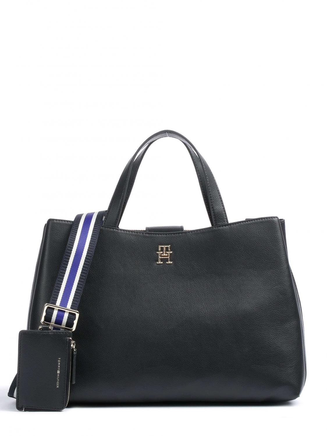 Tommy Hilfiger Tommy Life Borsa A Mano, Con Tracolla Black Acquista A