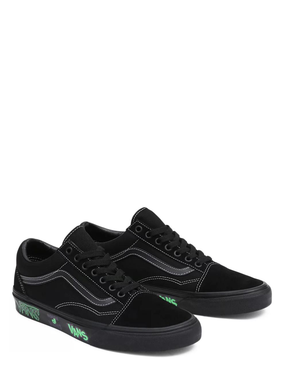 Vans Old Skool Live At Hov Sneakers In Pelle Blackout Acquista Su Le Sac!