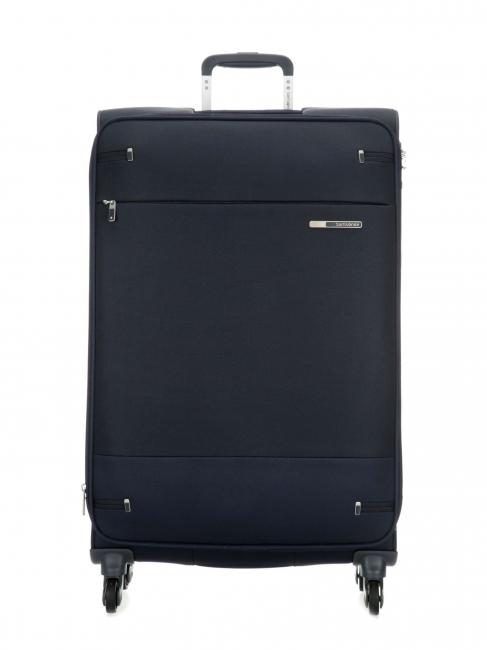 SAMSONITE Trolley Linea BASE BOOST, misura grande, espandibile BLU NAVY - Trolley Semirigidi