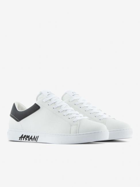 ARMANI EXCHANGE Sneaker pelle Sneakers op.white+black - Scarpe Donna