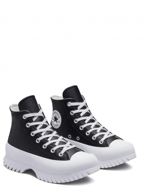 CONVERSE ALL STAR LUGGED 2 Platform High Sneakers Scarponcino black/egret/white - Scarpe Donna