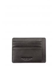 SPALDING WASHINGTON Portacard in pelle, con protezione anti RFID testamoro - Portafogli Uomo - 1
