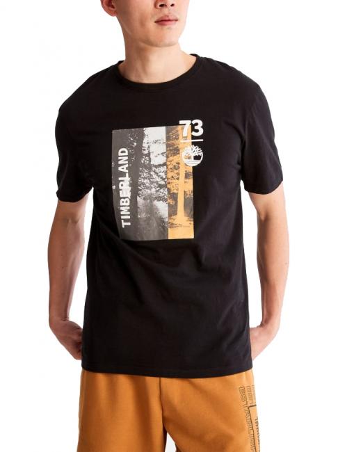 TIMBERLAND PHOTO T-shirt in cotone NERO - T-shirt Uomo