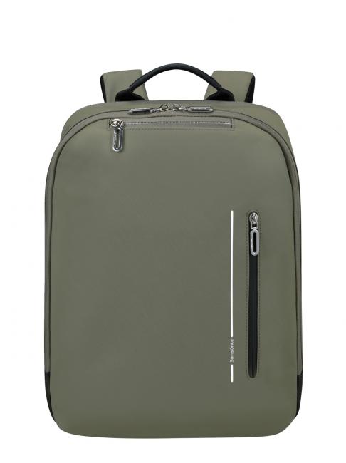 SAMSONITE ONGOING Zaino porta PC 14" olivegreen - Zaini da lavoro porta PC