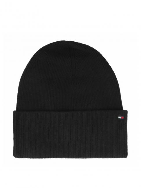 TOMMY HILFIGER ESSENTIAL FLAG Cappello in cotone black - Cappelli