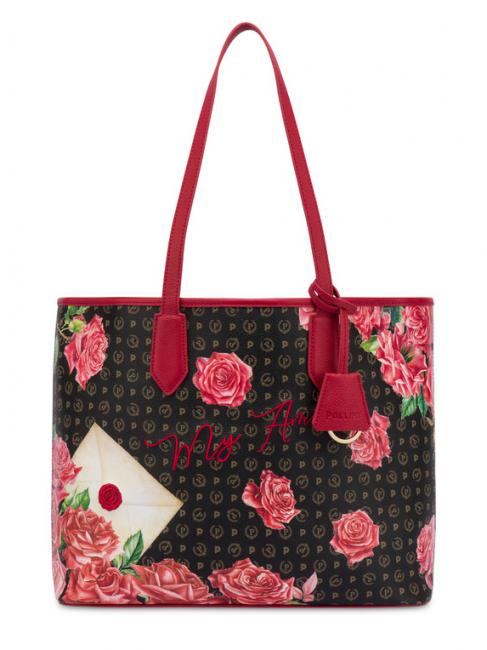 POLLINI HERITAGE MY AMOR Shopping bag Nero - Borse Donna