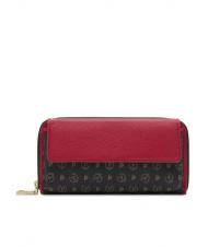 POLLINI HERITAGE  Portafoglio grande con tasca nero lacca - Portafogli Donna - 1