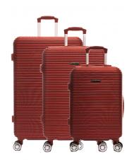 JAGUAR LUCKY Set 3 trolley: cabin, medio, grande - Set Trolley