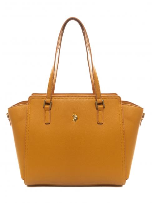 U.S. POLO ASSN. JONES Shopping bag con tracolla beige - Borse Donna