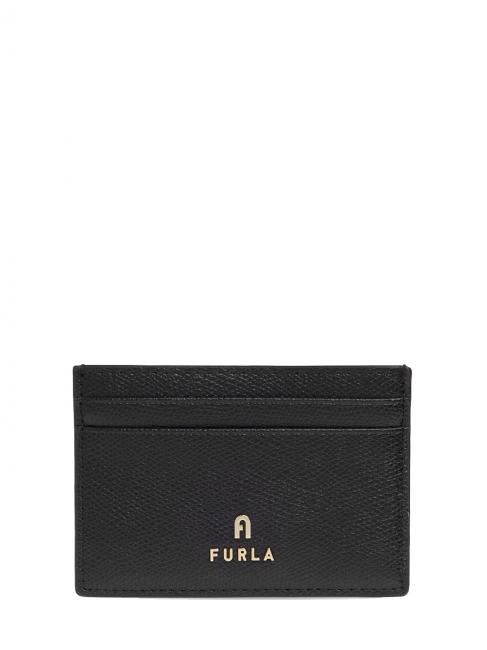 FURLA CAMELIA Portacard in pelle Nero - Portafogli Donna