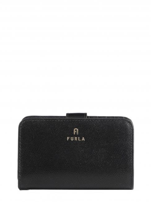 FURLA CAMELIA Portafoglio in pelle Nero - Portafogli Donna