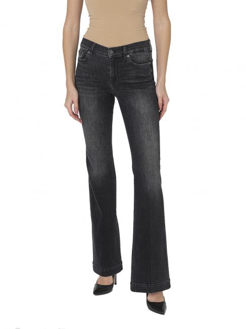 LIUJO AUTHENTIC Straight Jeans Donna den.black top authen - Jeans Donna