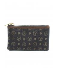POLLINI Astuccio Portachiavi HERITAGE nero marrone - Portachiavi - 1
