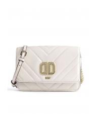 DKNY DELPHINE Borsa in pelle a tracolla con catena pebble - Borse Donna - 1