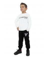 JOHN RICHMOND HEEP Set felpa e pantalone off-white/black - Tute bambini - 1