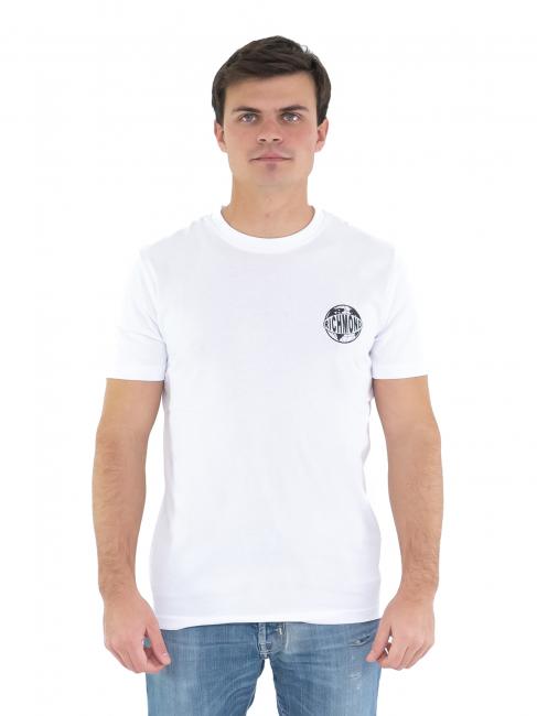 JOHN RICHMOND HARUK T-shirt con stampa sul retro white optical - T-shirt Uomo