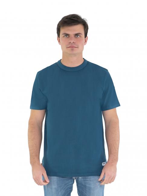TIMBERLAND GD JERSEY T-shirt in cotone majolica/blue - T-shirt Uomo