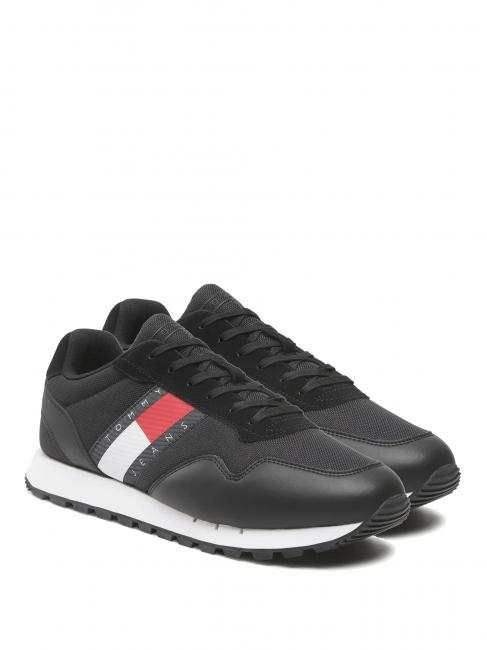 TOMMY HILFIGER TOMMY JEANS Retro Runner Sneakers NERO - Scarpe Uomo