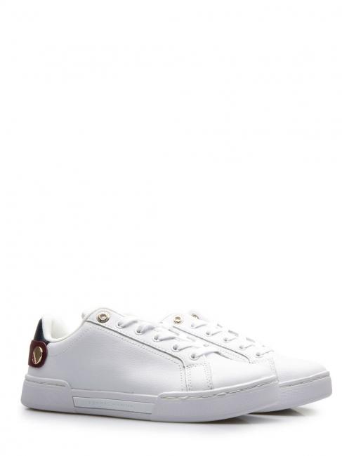 TOMMY HILFIGER Sneakers Basse In pelle  white - Scarpe Donna