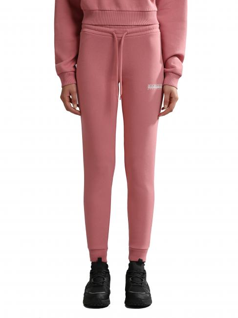 NAPAPIJRI M-BOX W Pantalone tuta in cotone pink lulu - Tute sportive Donna