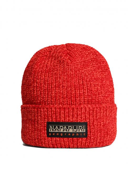 NAPAPIJRI KIDS F-METAL Berretto con risvolto red poppy - Cappelli Bambini