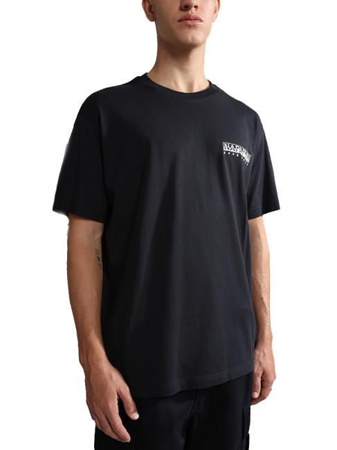 NAPAPIJRI S-TELEMARK T-shirt in cotone black 041 - T-shirt Uomo
