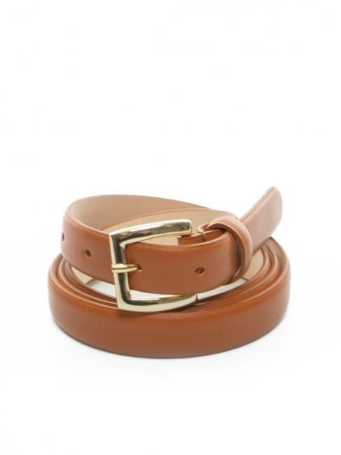 LESAC Cintura sottile in pelle palmellata  piccante - Cinture