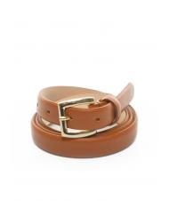 LESAC Cintura sottile in pelle palmellata  - Cinture