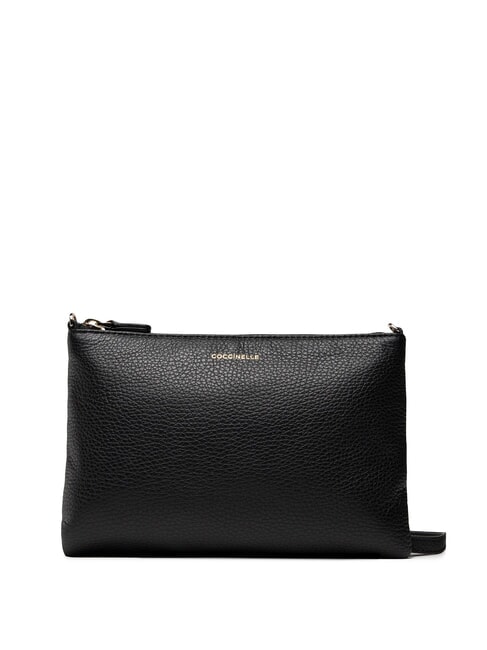 COCCINELLE BEST CROSSBODY Minibag in pelle Nero - Borse Donna