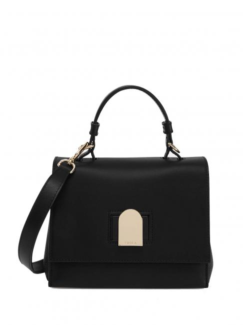 FURLA EMMA Mini bag top handle Nero - Borse Donna