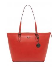 YNOT MELODY Shopping Bag in pelle ROSSO - Borse Donna - 1