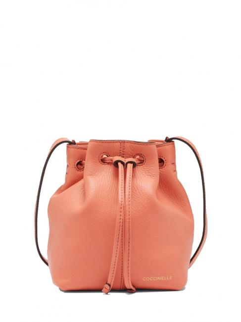 COCCINELLE Secchiello  Mini Bag in pelle geranium - Borse Donna