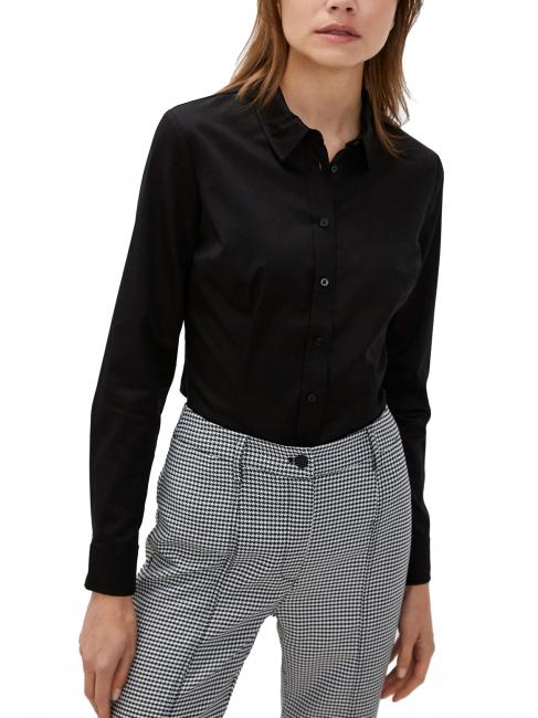 GUESS CATE Camicia manica lunga slim fit jetbla - Camicie Donna