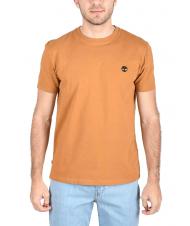 TIMBERLAND SS DUNRIVER CREW T-shirt in cotone wheat boot - T-shirt Uomo - 1