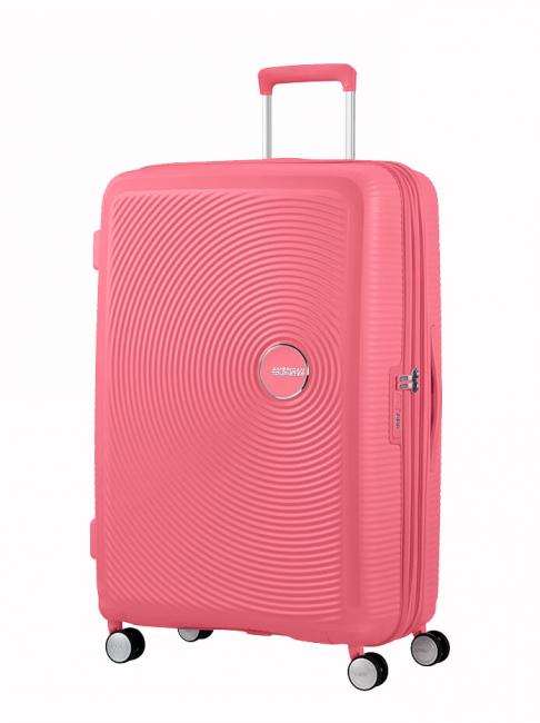 AMERICAN TOURISTER SOUNDBOX Trolley grande espandibile sun kissed coral - Trolley Rigidi
