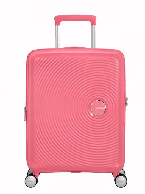 AMERICAN TOURISTER SOUNDBOX Trolley piccolo espandibile sun kissed coral - Bagagli a mano