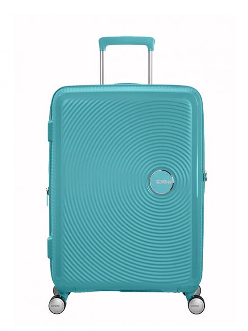 AMERICAN TOURISTER SOUNDBOX SPINNER Trolley medio, espandibile turquoise tonic - Trolley Rigidi