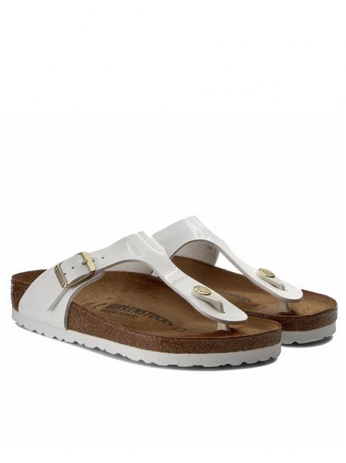 BIRKENSTOCK GIZEH Infradito in Birko-Flor white - Scarpe Donna