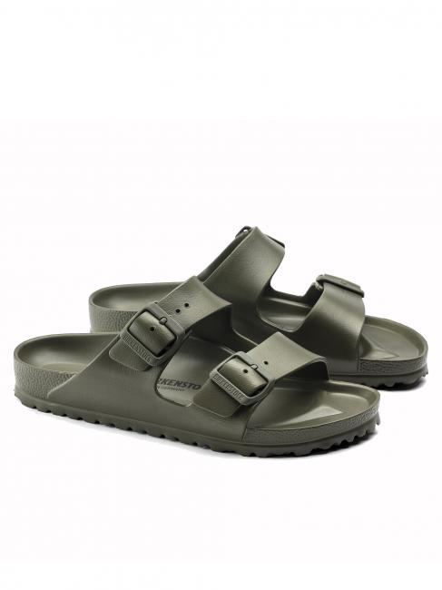 BIRKENSTOCK ARIZONA ESSENTIAL Sandalo in gomma khaki - Scarpe Unisex