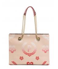 POLLINI HERITAGE  Shopping bag con doppio manico multicolore/nude/rosso - Borse Donna - 1