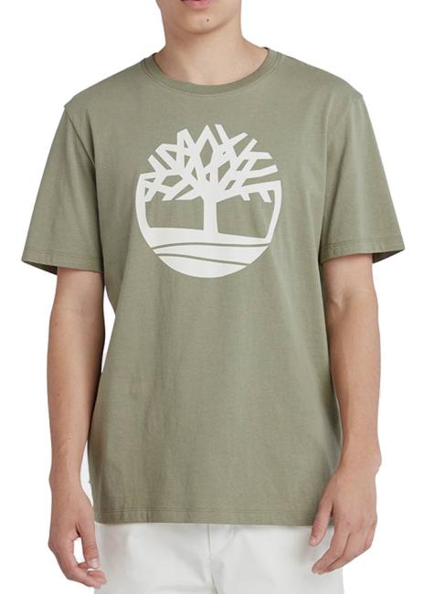 TIMBERLAND KBEC RIVER T-shirt a mezze maniche cassel earth - T-shirt Uomo