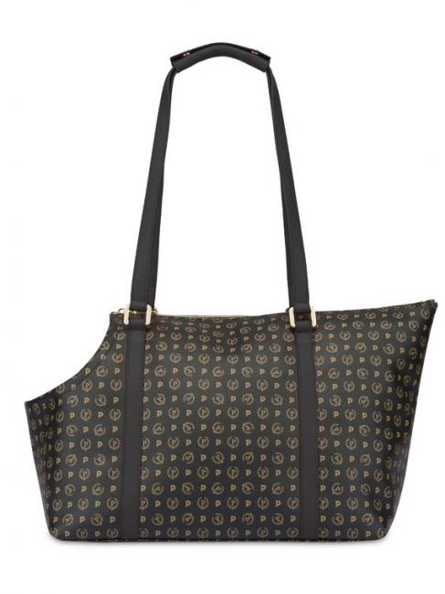 POLLINI HERITAGE DOG Borsa trasportino a spalla Nero - Articoli per animali