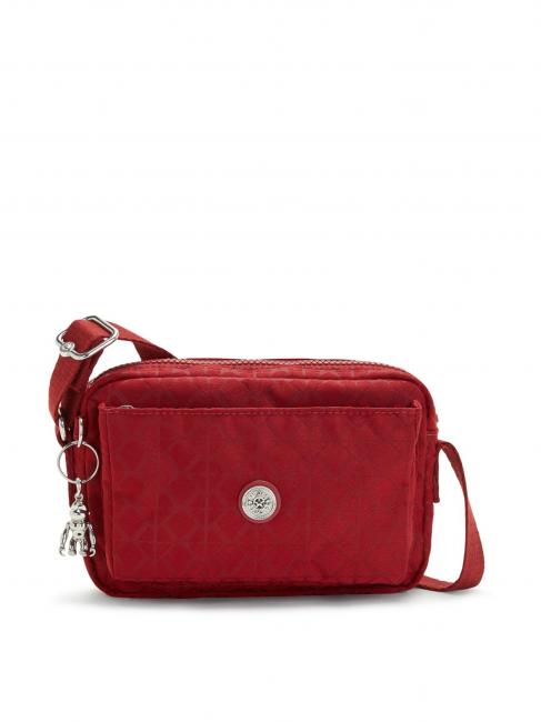 KIPLING ABANU S Mini bag a tracolla signature red - Borse Donna