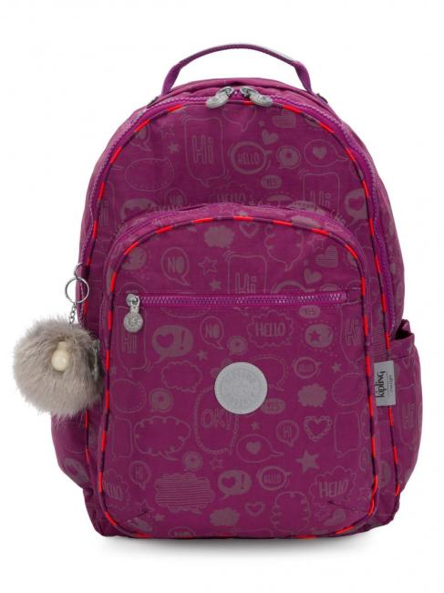 KIPLING SEOUL Zaino porta pc 15" statement flash light - Zaini Scuola & Tempo Libero