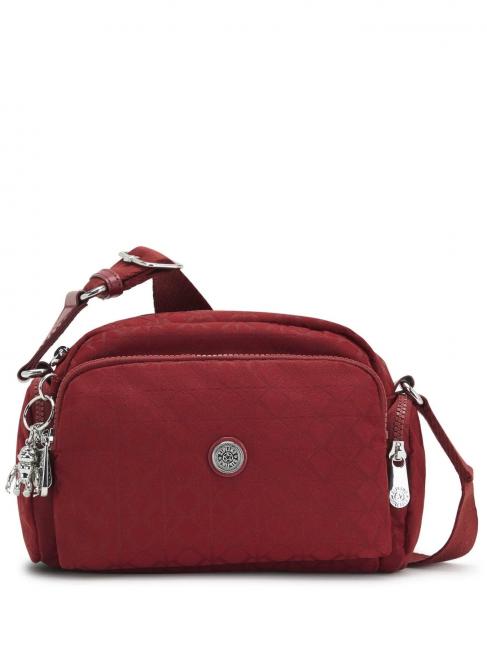 KIPLING JENERA S Mini bag a tracolla signature red - Borse Donna