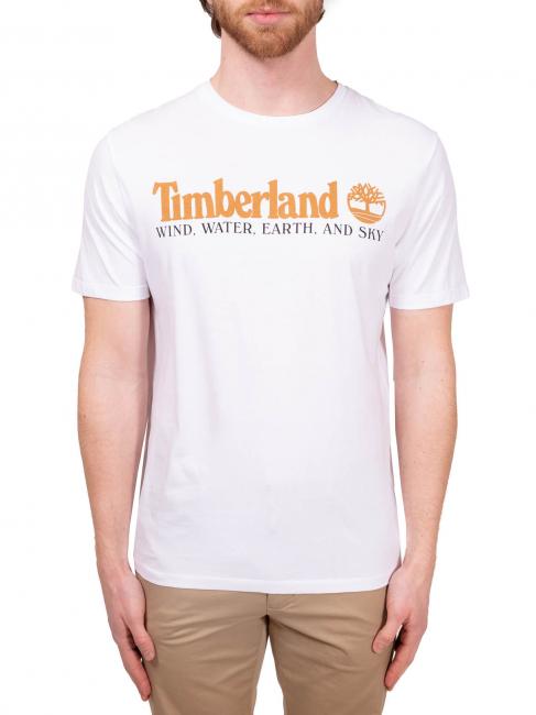 TIMBERLAND WWES T-Shirt in cotone white - T-shirt Uomo