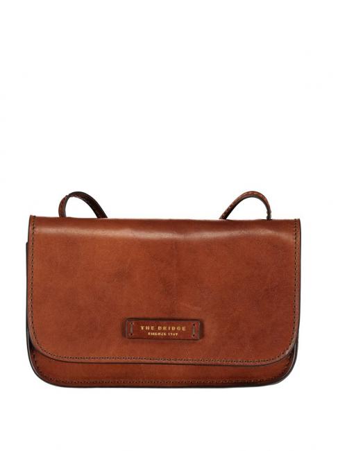 THE BRIDGE RUSTICI Borsa in pelle a tracolla MARRONE - Borse Donna