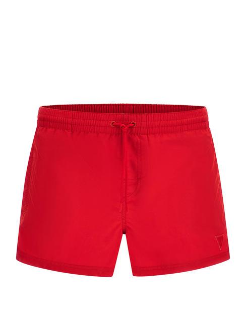 GUESS BASIC Costume calzoncino corto chili red - Costumi da Bagno Uomo