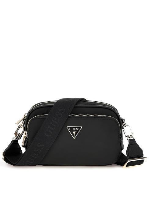 GUESS ECO GEMMA Mini Camera Bag a tracolla NERO - Borse Donna
